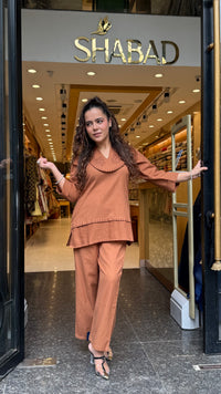 Premium Linen Co-Ord Set for Women | Sizes Up to 44 | Stylish Summer Coord Set