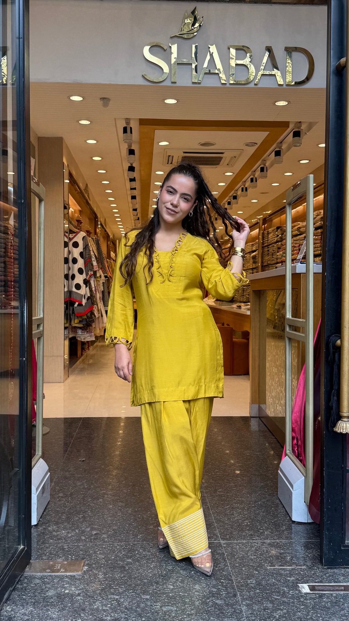 Rayon Cotton Farshi Salwar Coord Set with Lace Work