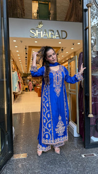Chinon Beads Work Suit Set | Premium Ethnic Wear | Up to Size 46