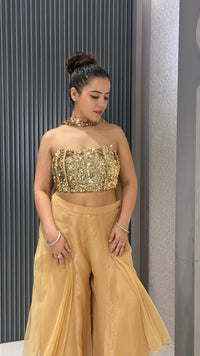 Sequin Work Indo Western Outfit | Designer Party Wear