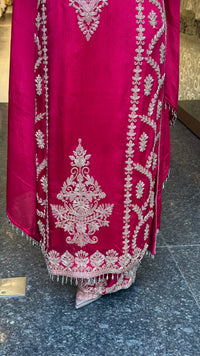Chinon Beads Work Suit Set | Premium Ethnic Wear | Up to Size 46