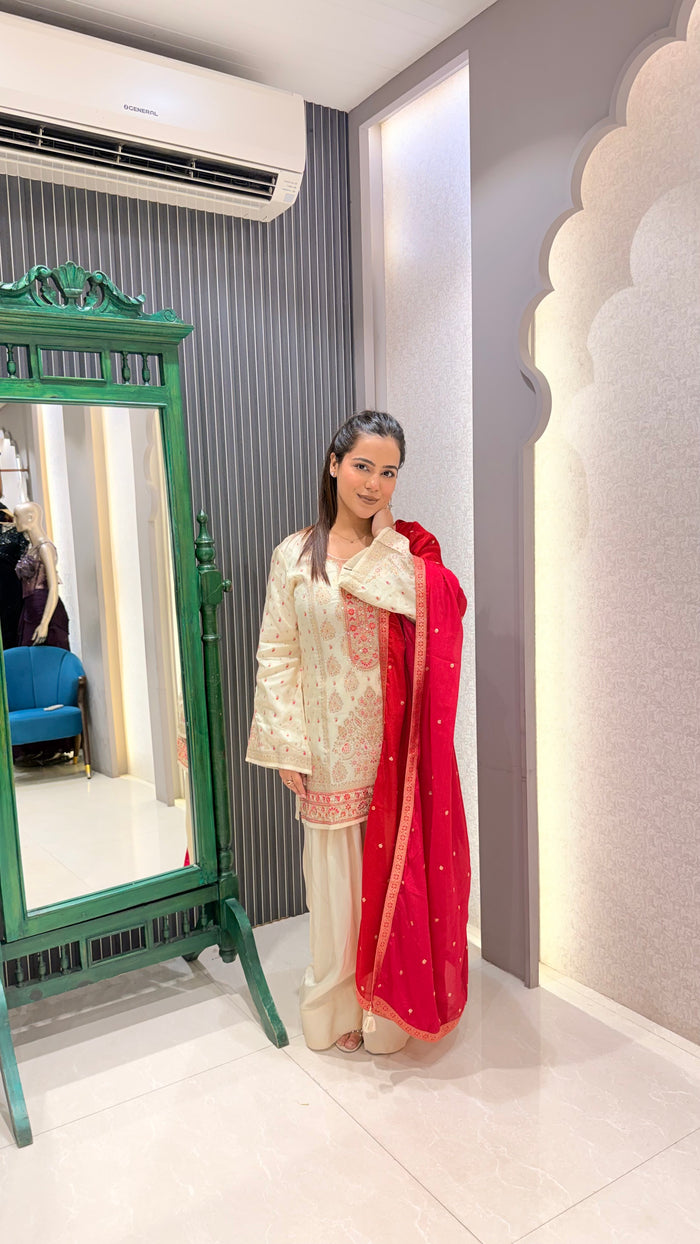 Banarasi Weaving Suit Set