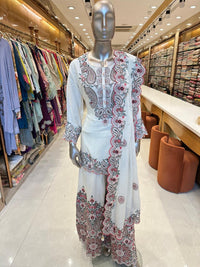 Elegant Coord Set with Intricate Kashmiri Embroidery