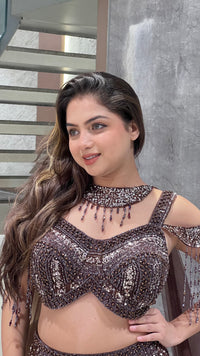 Handworked Lehenga Set with Blouse – Designer Collection