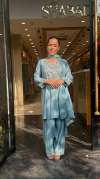 Budget Friendly Maheshwari Cotton Suit with Mirror Work | Up to Size 46