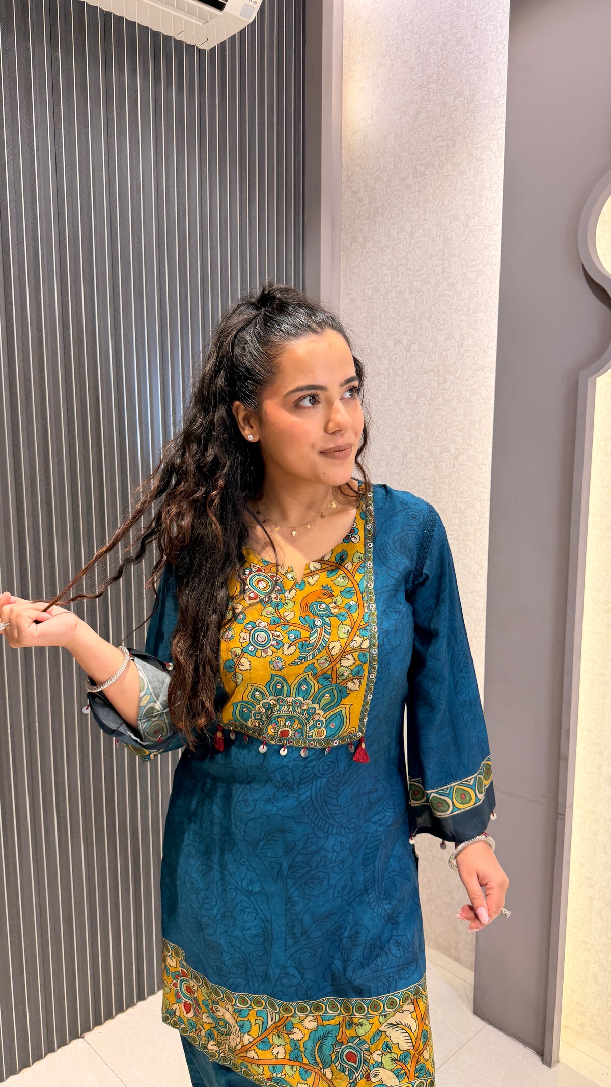 Muslin Digital Print Co-ord Set