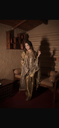 Shimmer Silk Suit Set