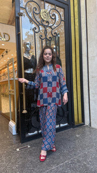 Digital Print Co-Ord Set in Soft Indian Crepe Fabric