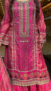 Women’s Shimmer Tissue Suit Set | Pearl, Cutdana & Zarkan Work | Premium Ethnic Wear