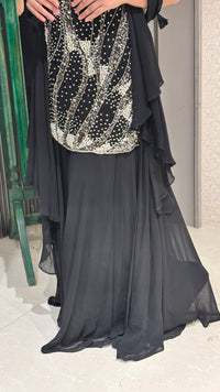 Handcrafted Sequin, Beeds and Pearl  Work Suit Set – Elegant Ethnic Wear