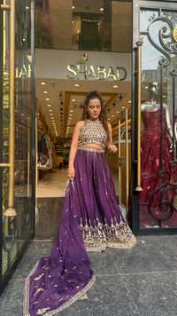 Designer Raw Silk Indo-Western Set with Handworked Gotta Work | Premium Ethnic Wear | Up to Size 44