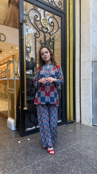 Digital Print Co-Ord Set in Soft Indian Crepe Fabric