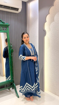 Printed Cotton Suit Set