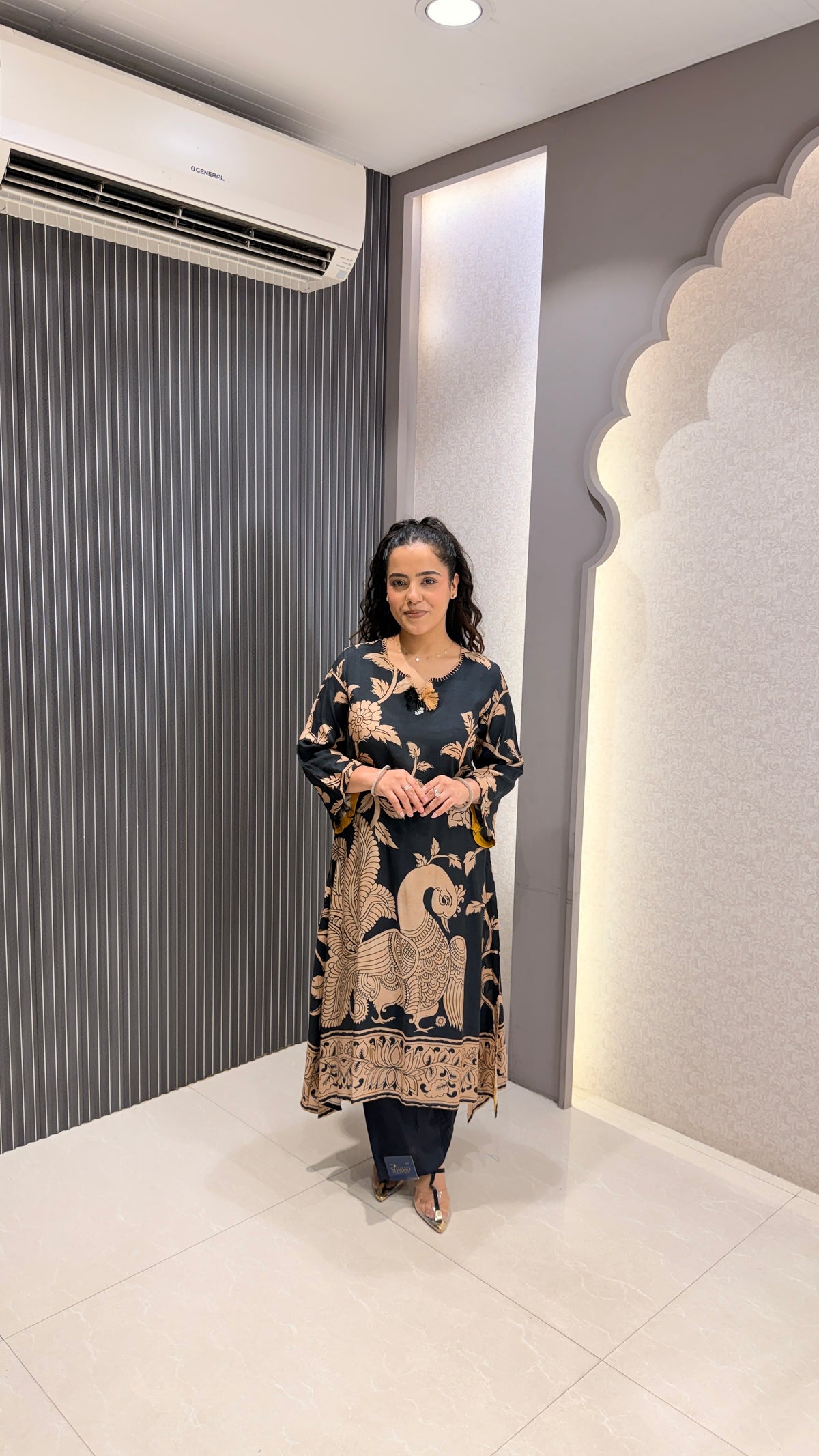 Printed Muslin Co-ord Set
