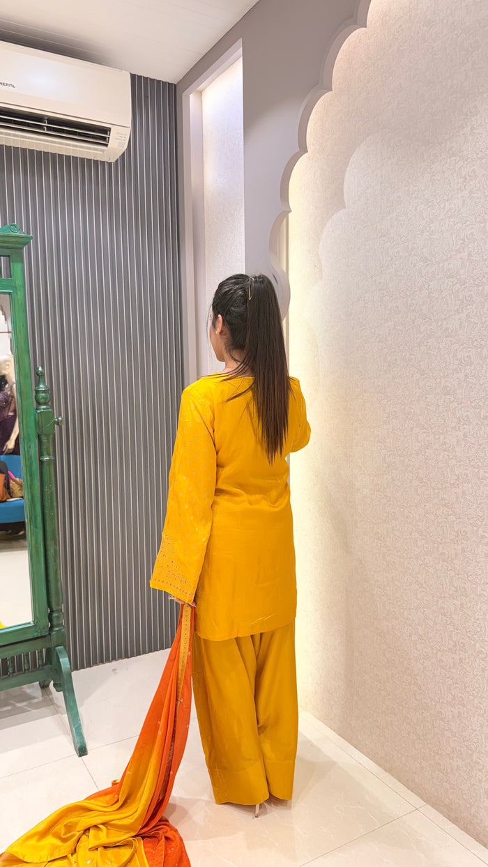 Banarasi Weaving Suit Set