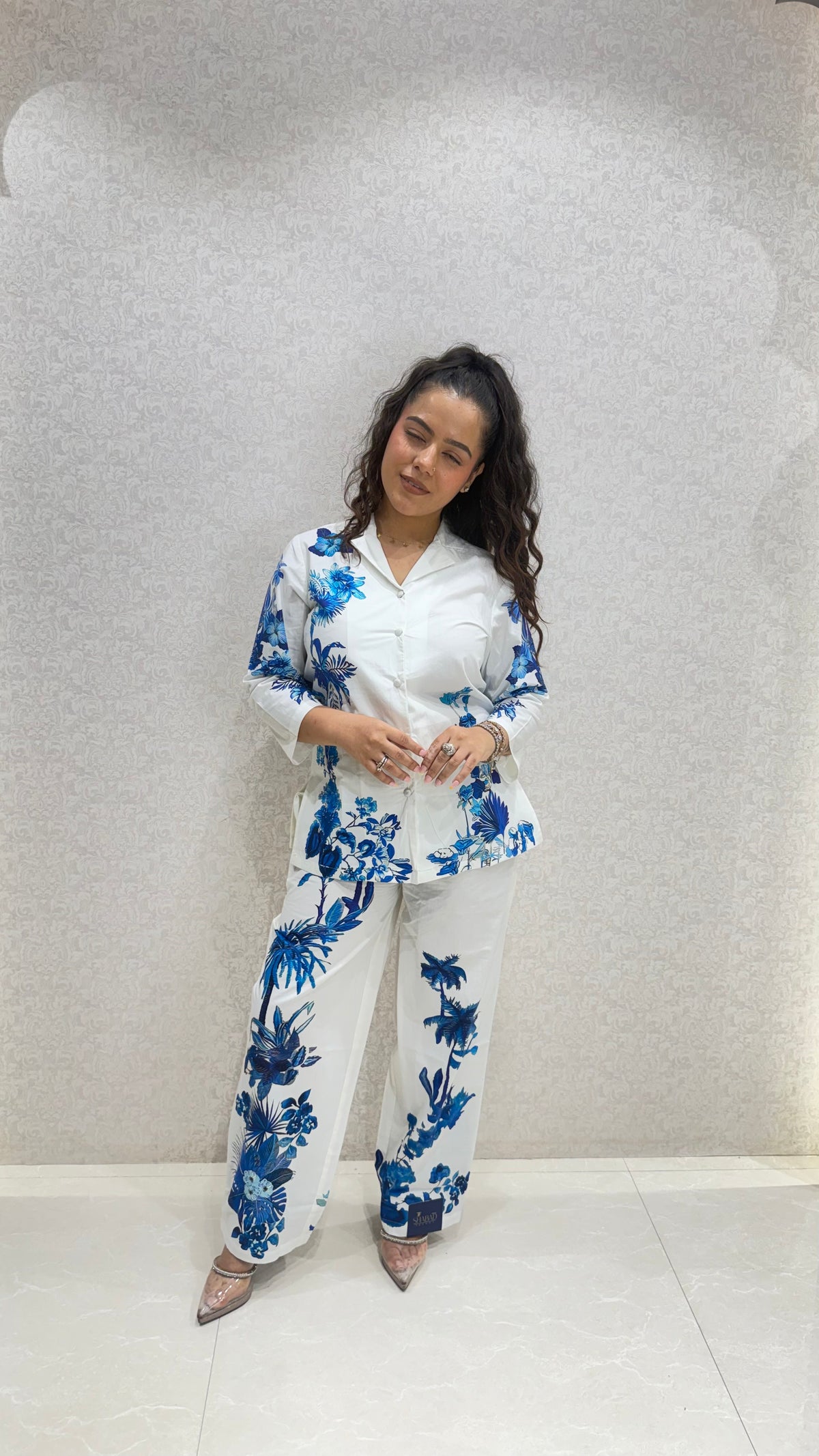 Printed Cotton Co-ord Set
