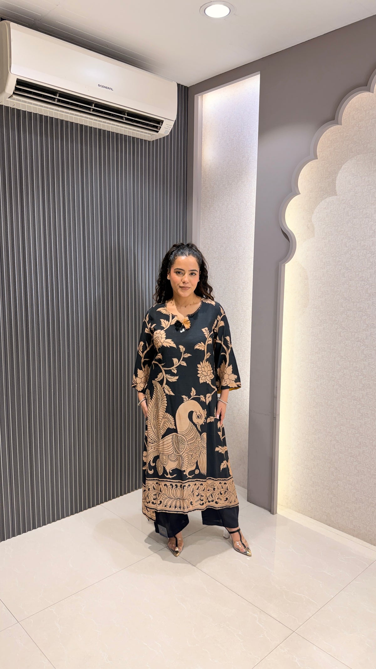 Printed Muslin Co-ord Set