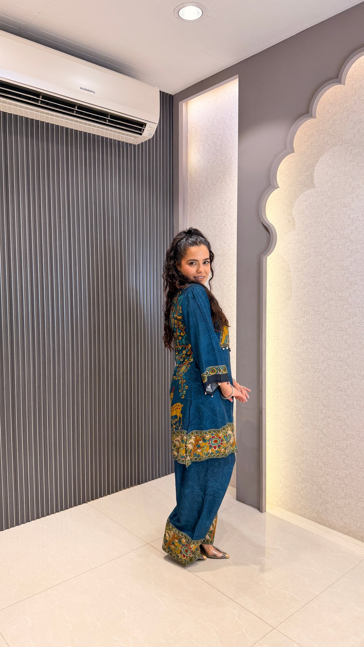 Muslin Digital Print Co-ord Set