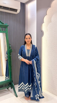 Printed Cotton Suit Set