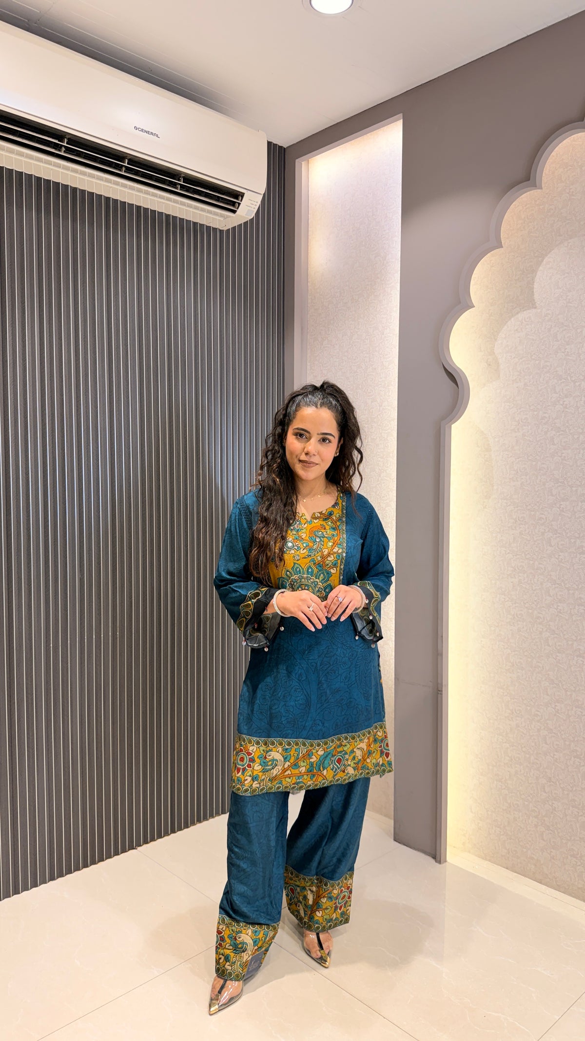 Muslin Digital Print Co-ord Set