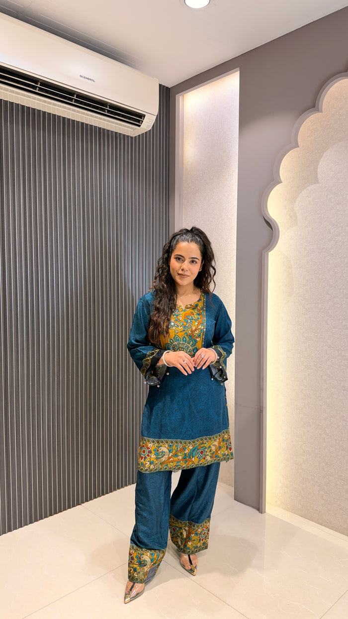 Muslin Digital Print Co-ord Set