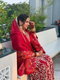 Beads Work Pure Chinon Suit – Elegant Festive Wear (Upto Size 46)