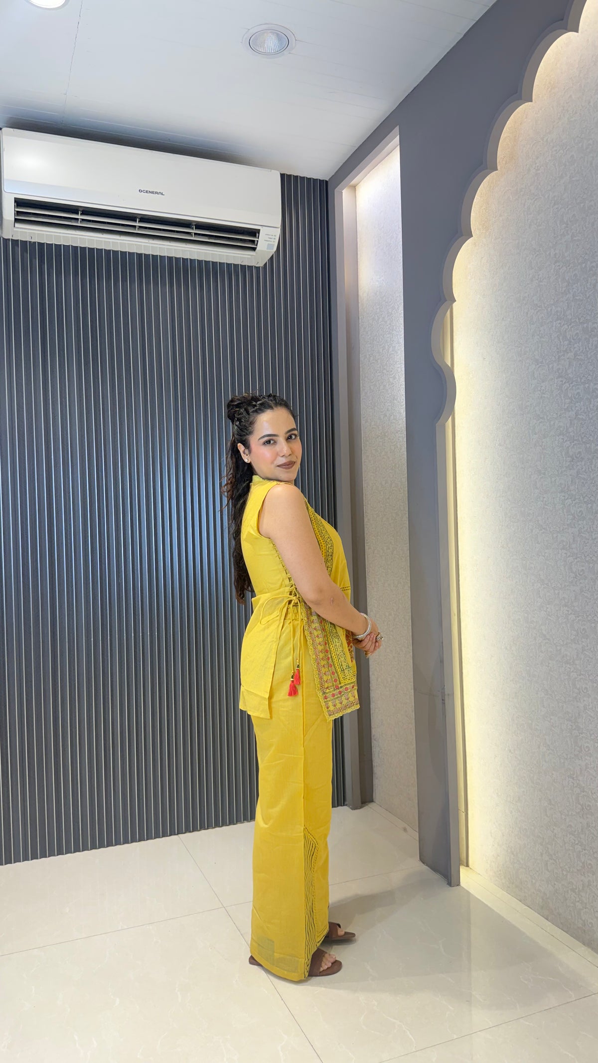 Budget Co-ords Set in Cotton Fabric