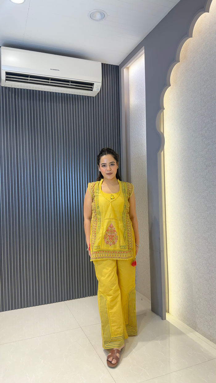 Budget Co-ords Set in Cotton Fabric