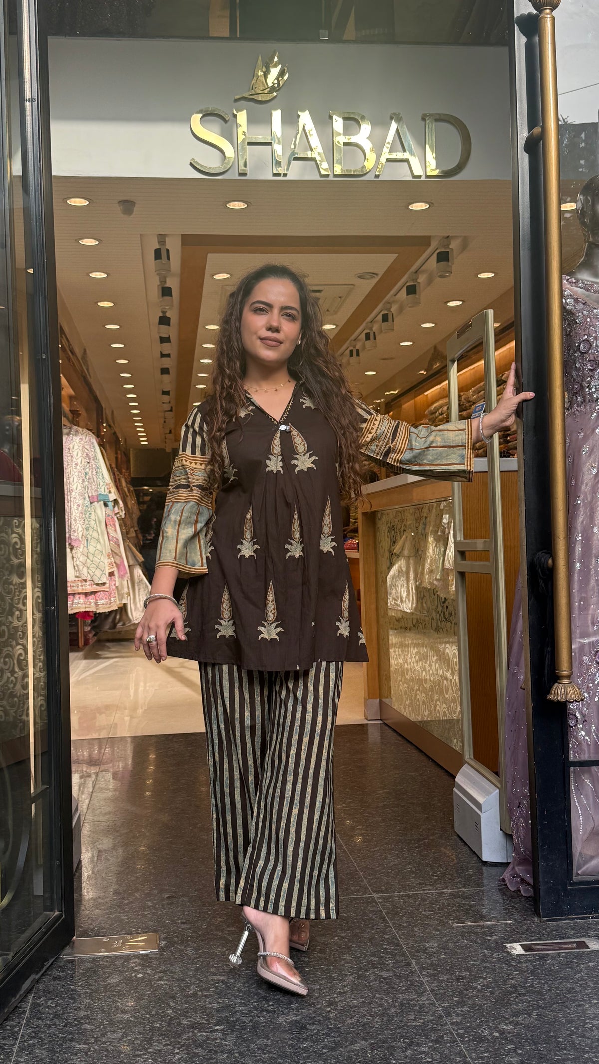 Ajrakh Print Cotton Co-ord Set | Budget-Friendly Ethnic Co-ords | Up to Size 46