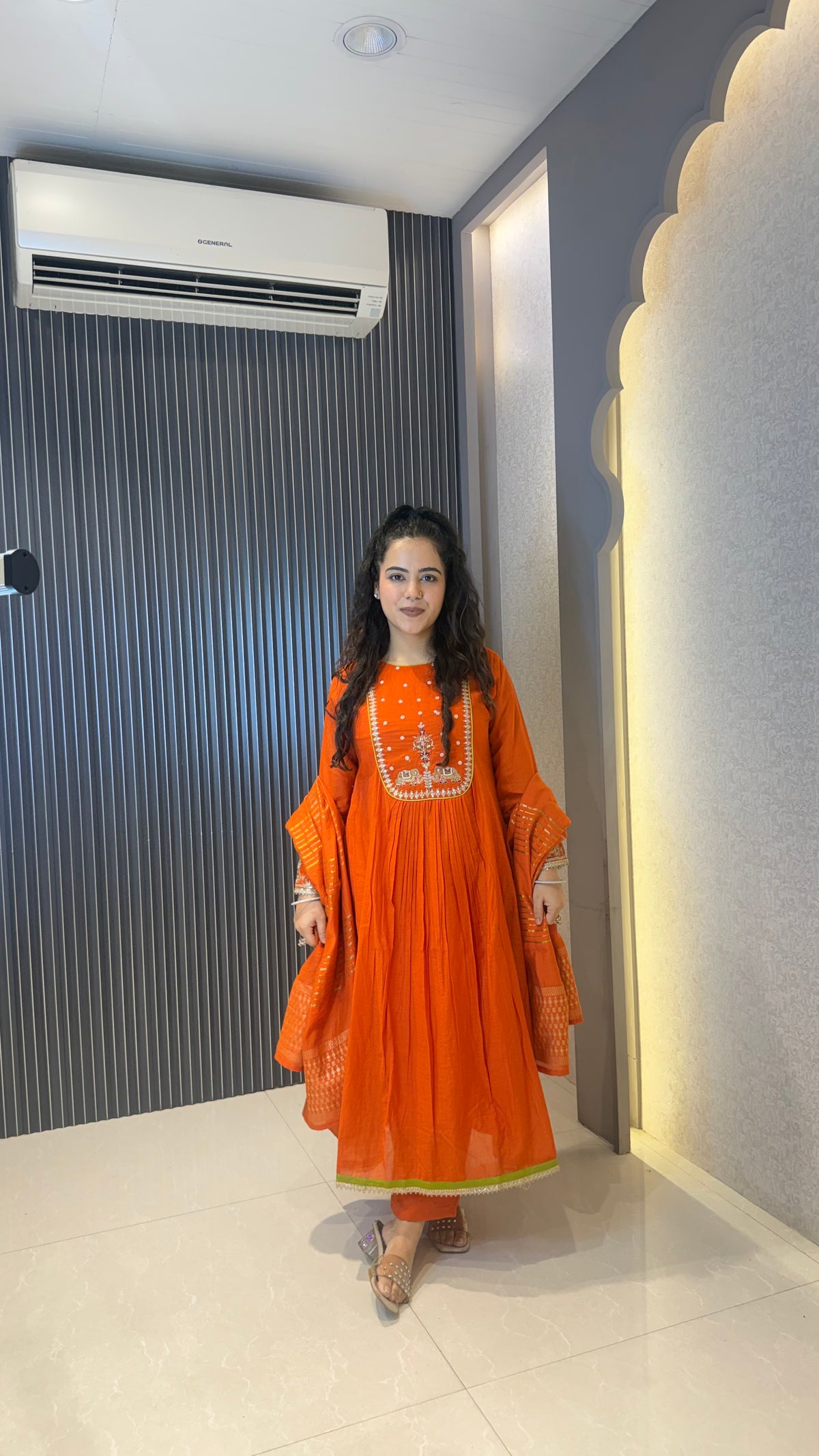 Budget-Friendly Dori Work Suit Set with Dupatta