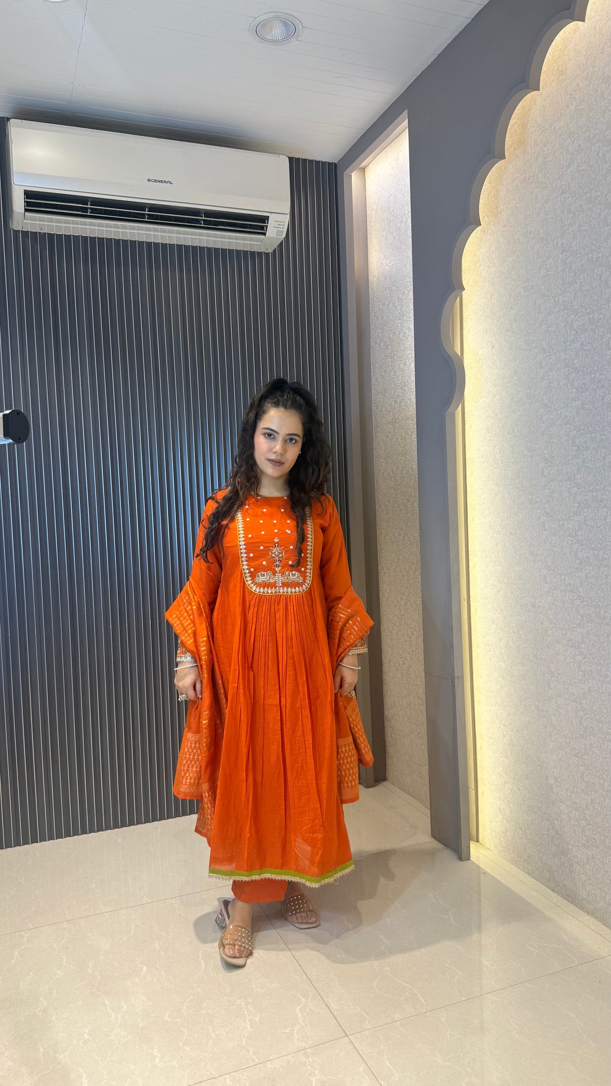 Budget-Friendly Dori Work Suit Set with Dupatta