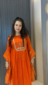 Budget-Friendly Dori Work Suit Set with Dupatta