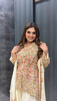 Premium Kashmiri Embroidery Suit Set – Handcrafted Elegance in Every Thread