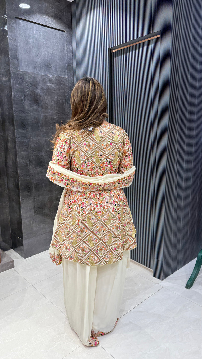 Premium Kashmiri Embroidery Suit Set – Handcrafted Elegance in Every Thread
