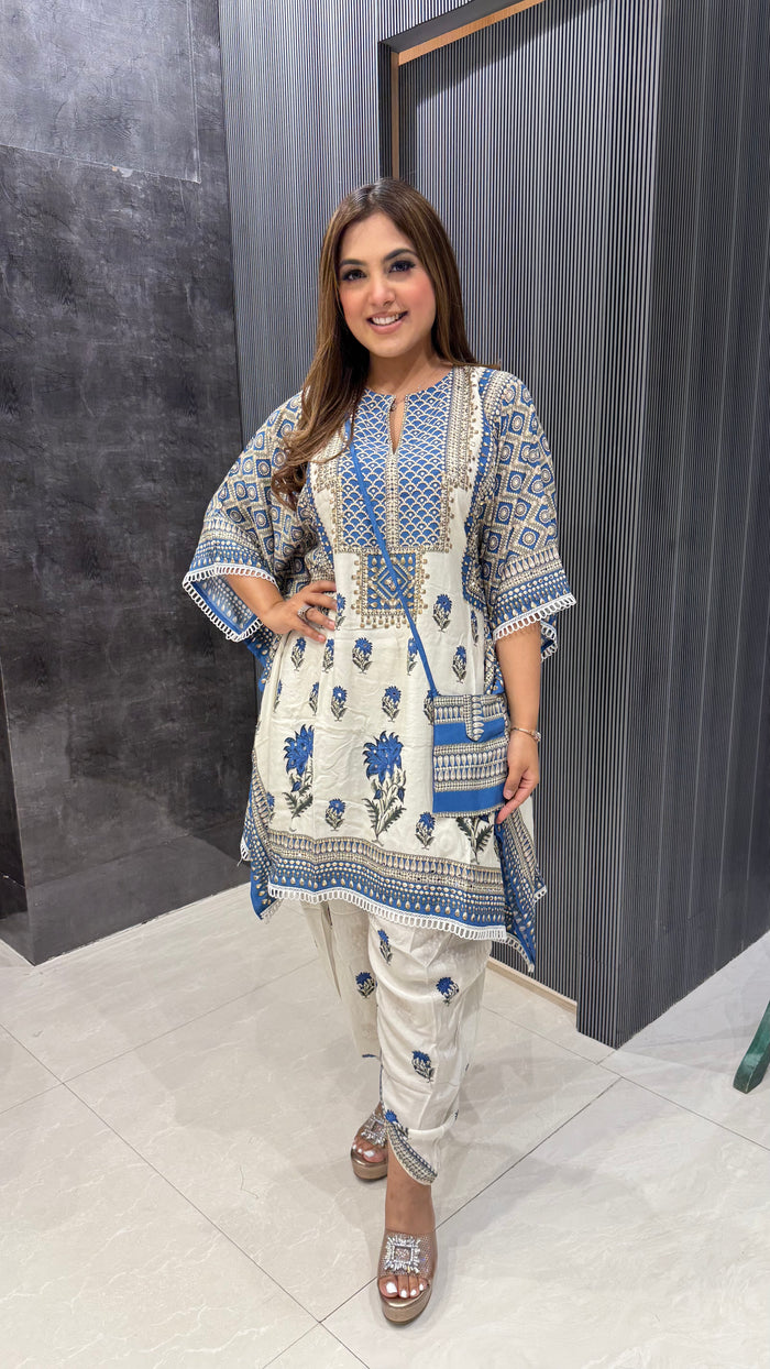 Digital Print Maslin Coord Set – Lightweight Everyday Luxe