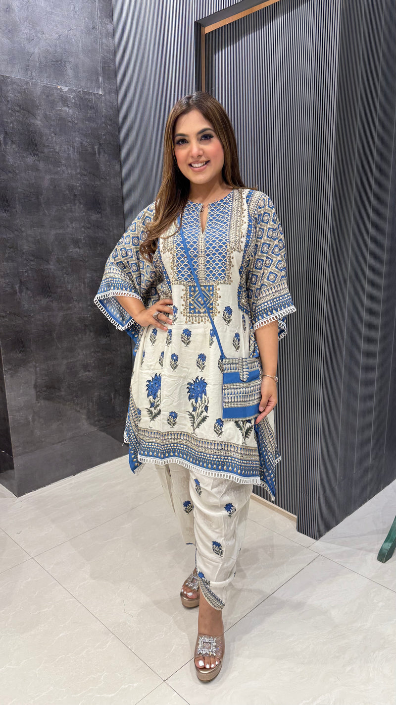 Digital Print Maslin Coord Set – Lightweight Everyday Luxe