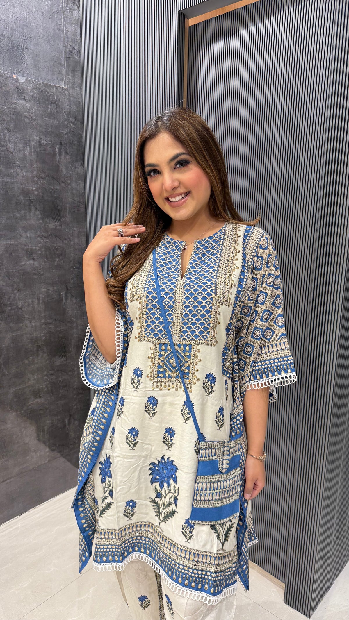 Digital Print Maslin Coord Set – Lightweight Everyday Luxe
