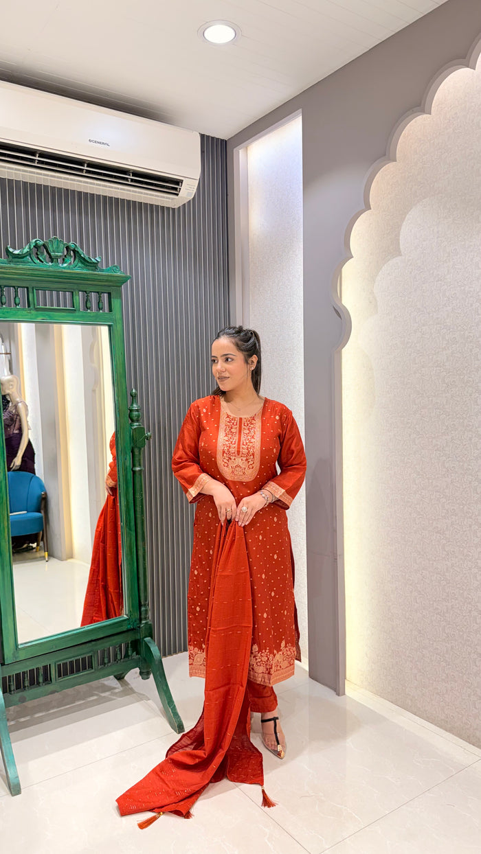 Banarasi Weaving Suit