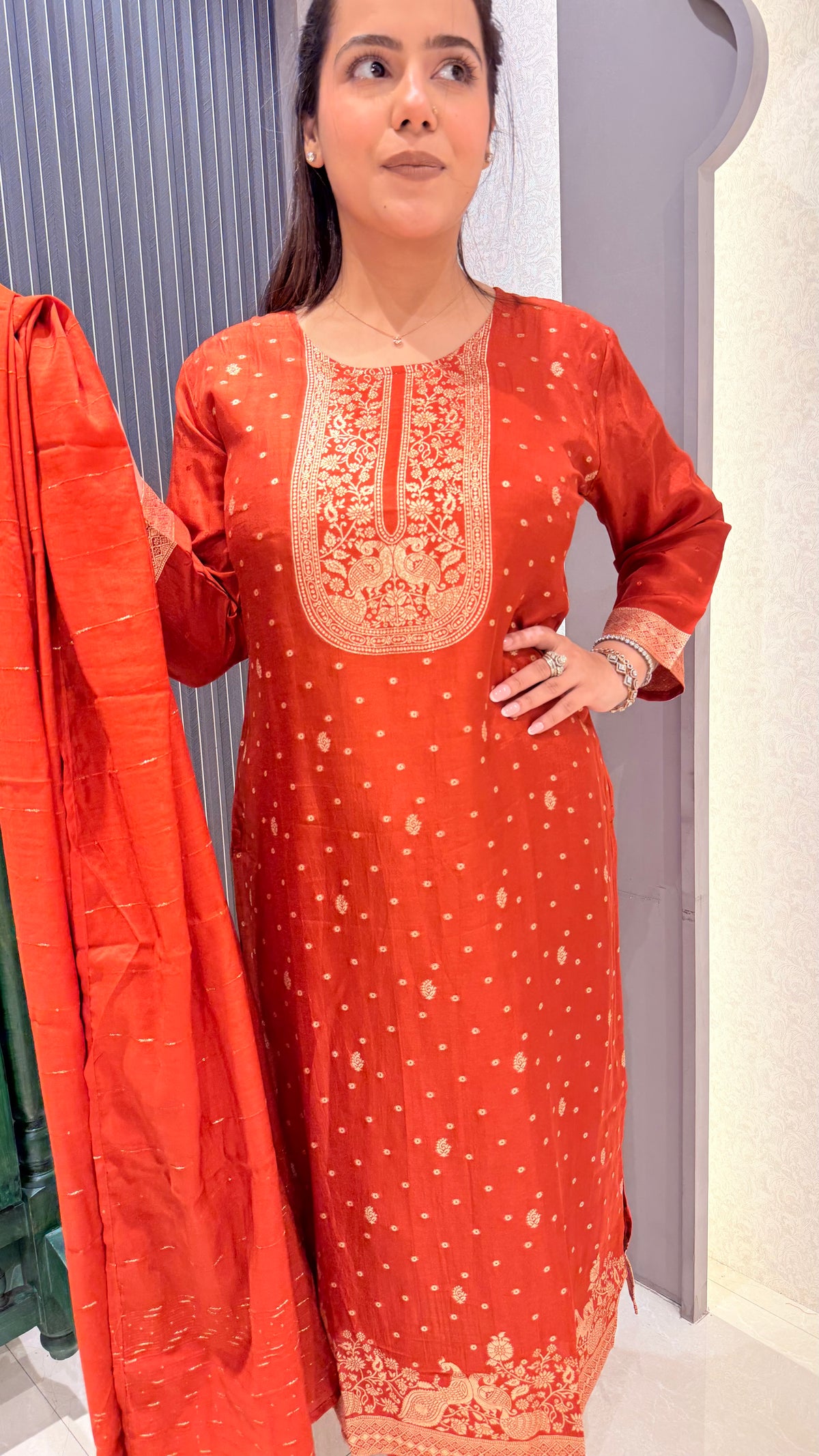 Banarasi Weaving Suit