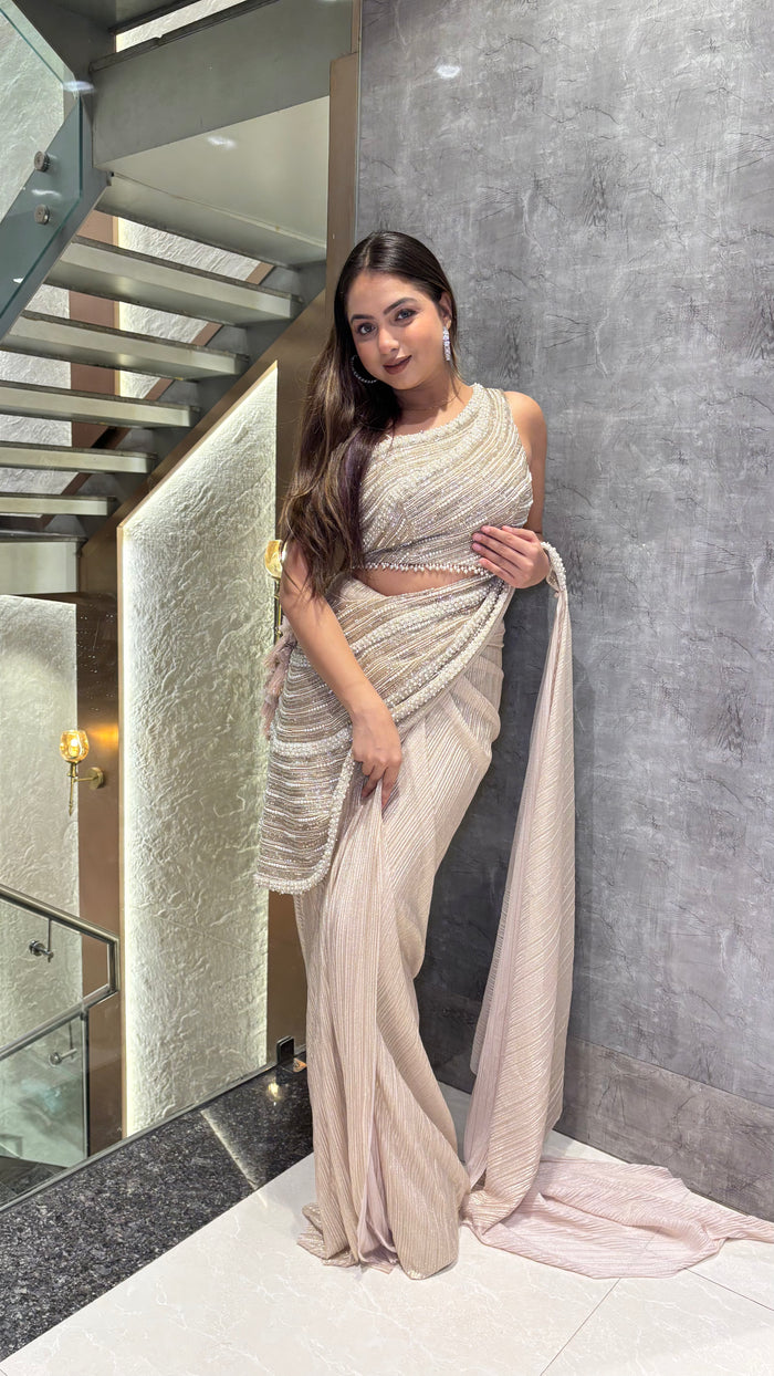 Drape Collection Crepe Saree