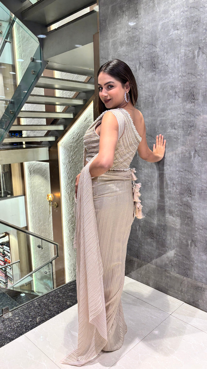 Drape Collection Crepe Saree