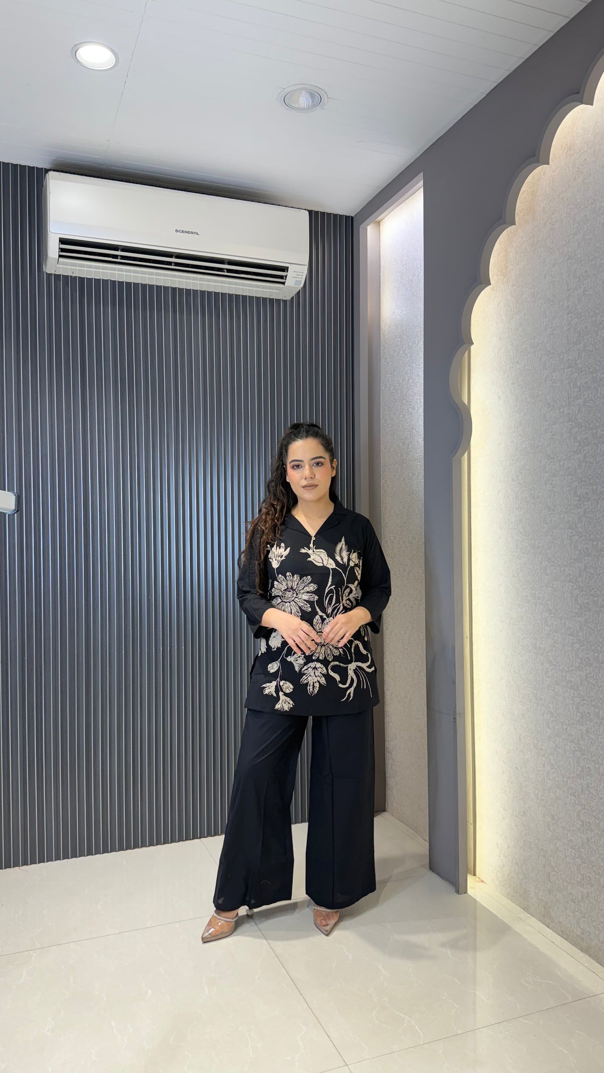Printed Cotton Co-Ord Set for Women