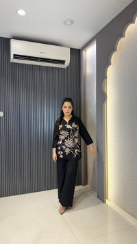 Printed Cotton Co-Ord Set for Women