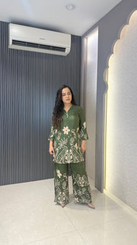 Printed Muslin Co-Ord Set for Women