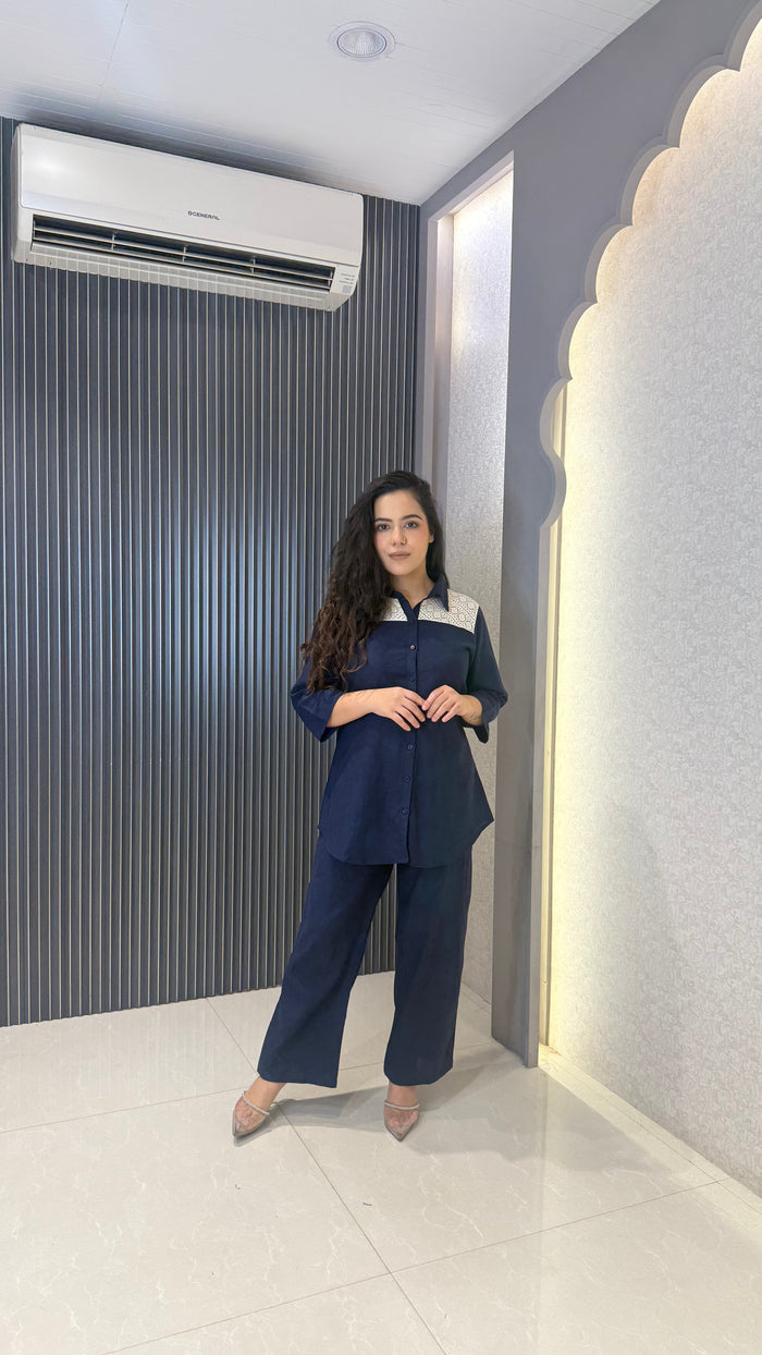 Women’s Linen Co-Ord Set