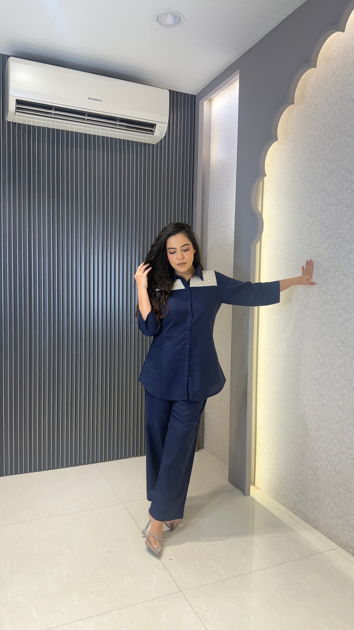Women’s Linen Co-Ord Set