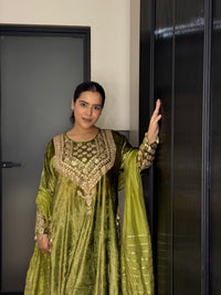 Velvet Suit with Dori, Sequin & Gotta Work | Elegant Festive Wear