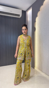 Indowestern with Thread Embroidery & Sequin Detailing | Party & Wedding Wear