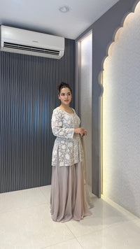 Women’s Premium Embroidered Suit Set with Sequin Detailing
