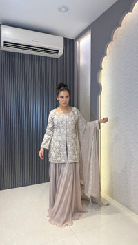 Women’s Premium Embroidered Suit Set with Sequin Detailing